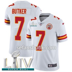 Kansas City Chiefs Tröjor Harrison Butker 7 Nike Vit 2020 Super Bowl LIV - Herr